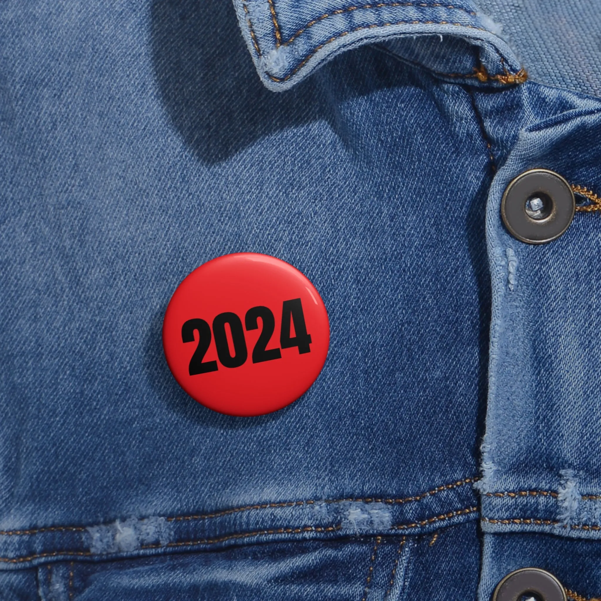 2024 - Red Pin Button