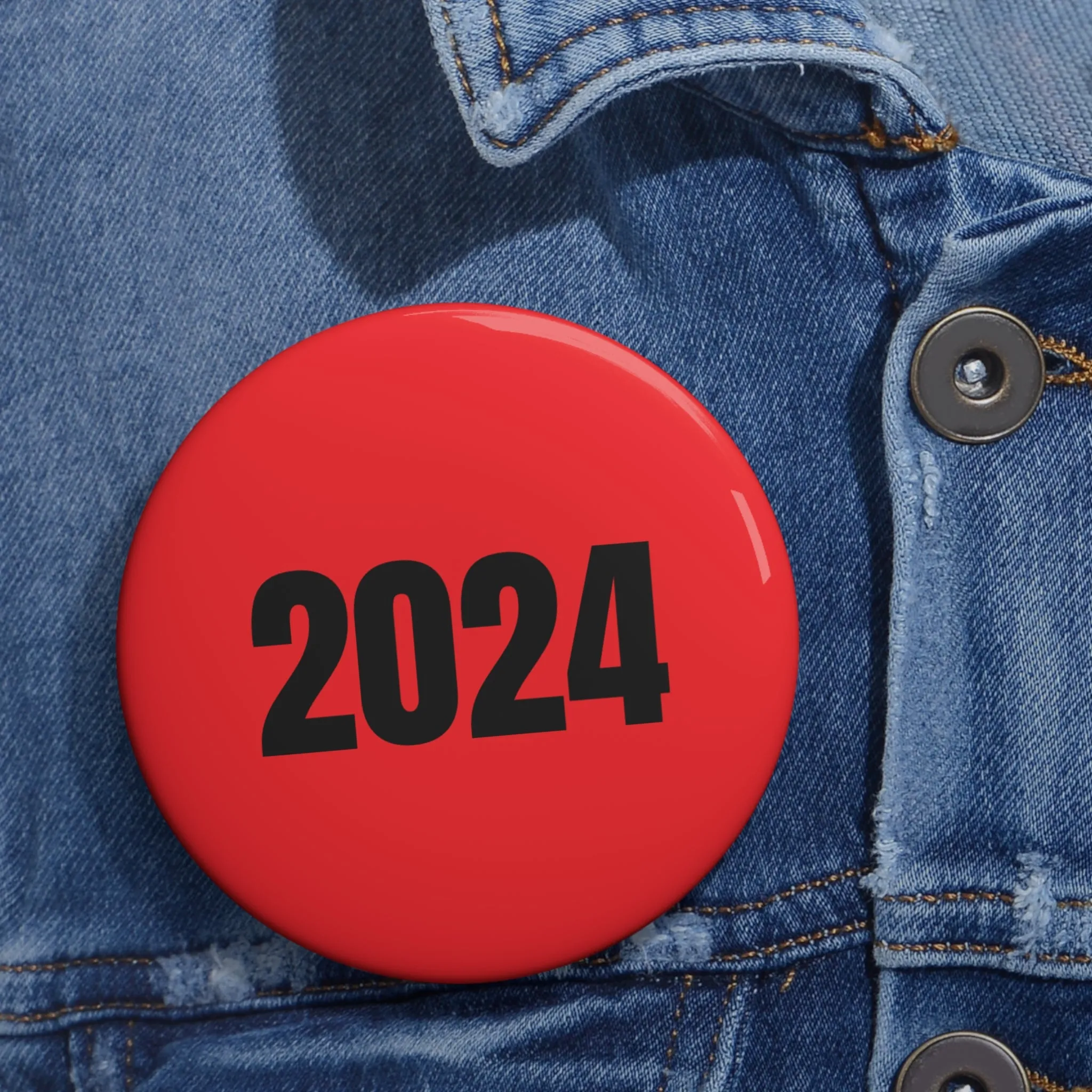 2024 - Red Pin Button