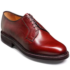 40% OFF BARKER Nairn Shoes - Mens Country Derby Dainite Sole - Cherry Grain - Size: UK 6