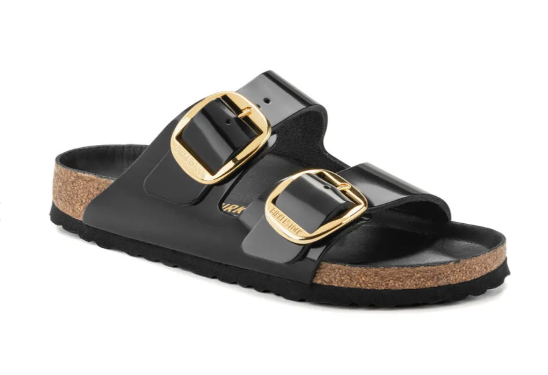 Birkenstock Arizona Big Buckle Shine Black 1021476