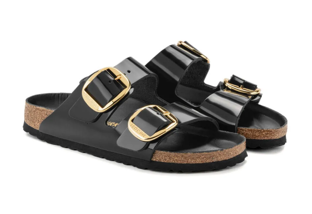 Birkenstock Arizona Big Buckle Shine Black 1021476