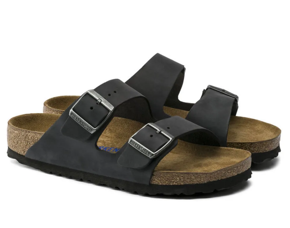 Birkenstock Arizona Oiled Leather black 752481