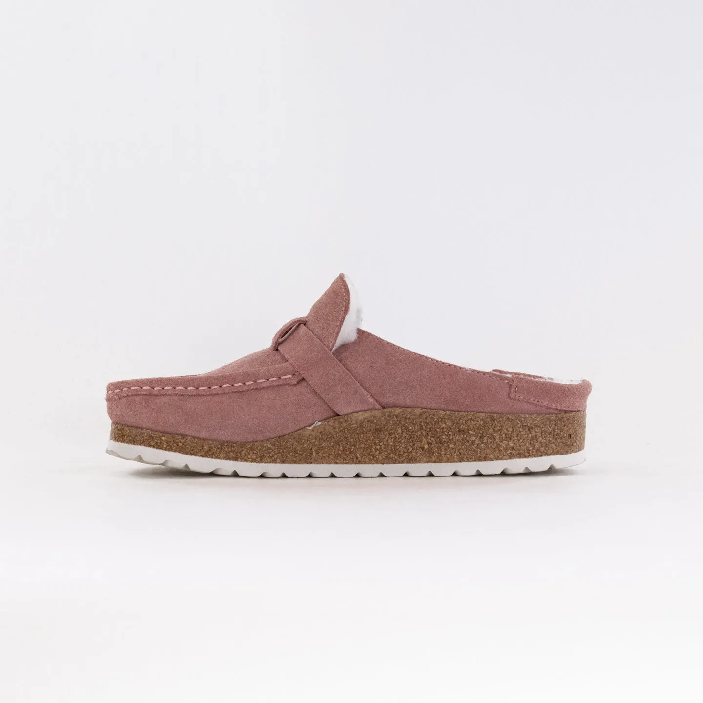 Birkenstock Buckley Shearling (Women's) - Pink Clay