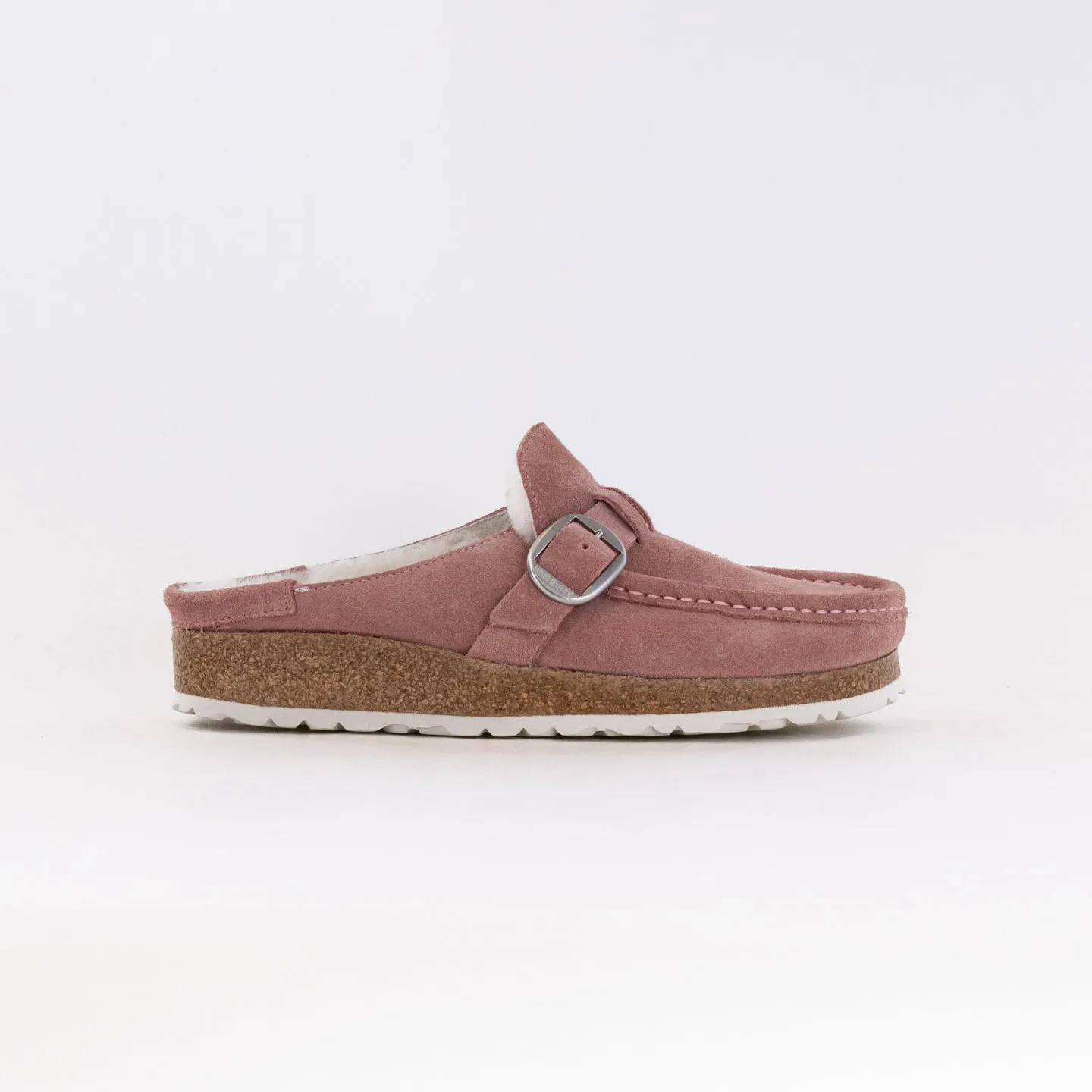 Birkenstock Buckley Shearling (Women's) - Pink Clay