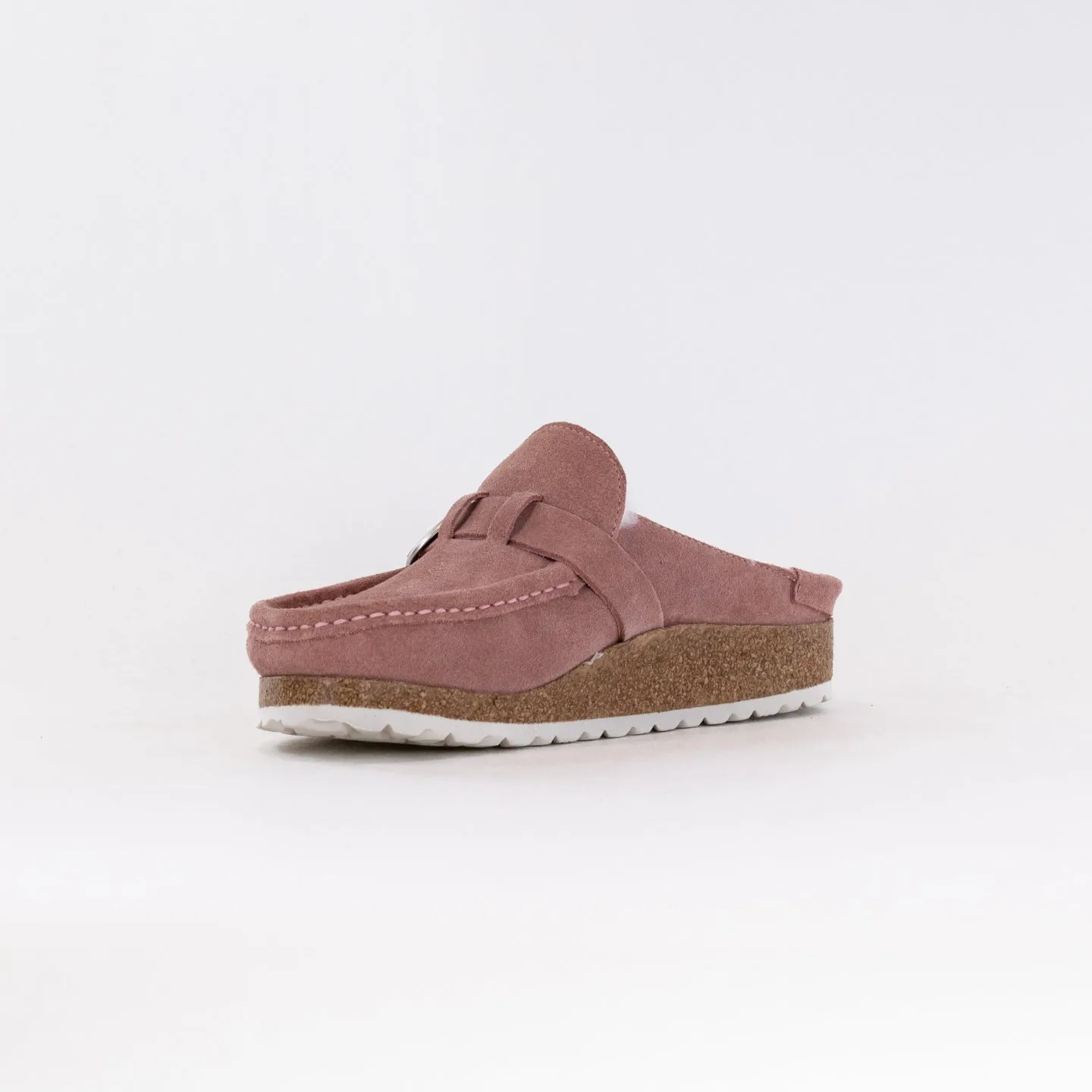 Birkenstock Buckley Shearling (Women's) - Pink Clay