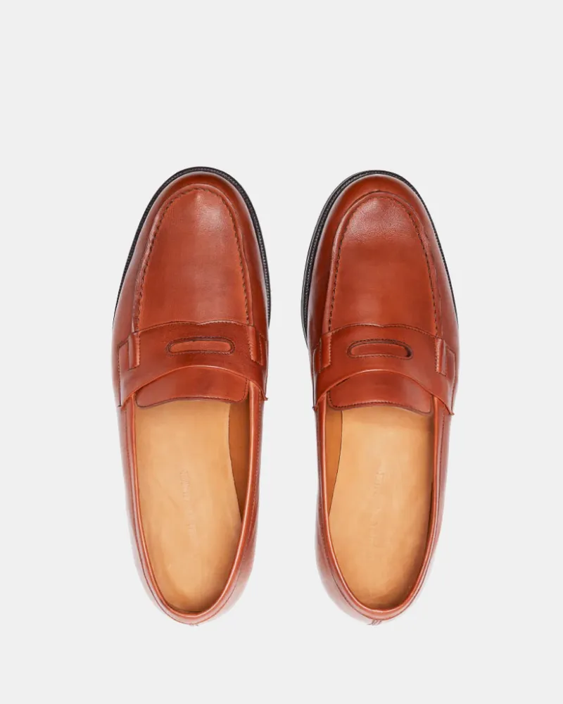 Brown Soft Leather  Loafer