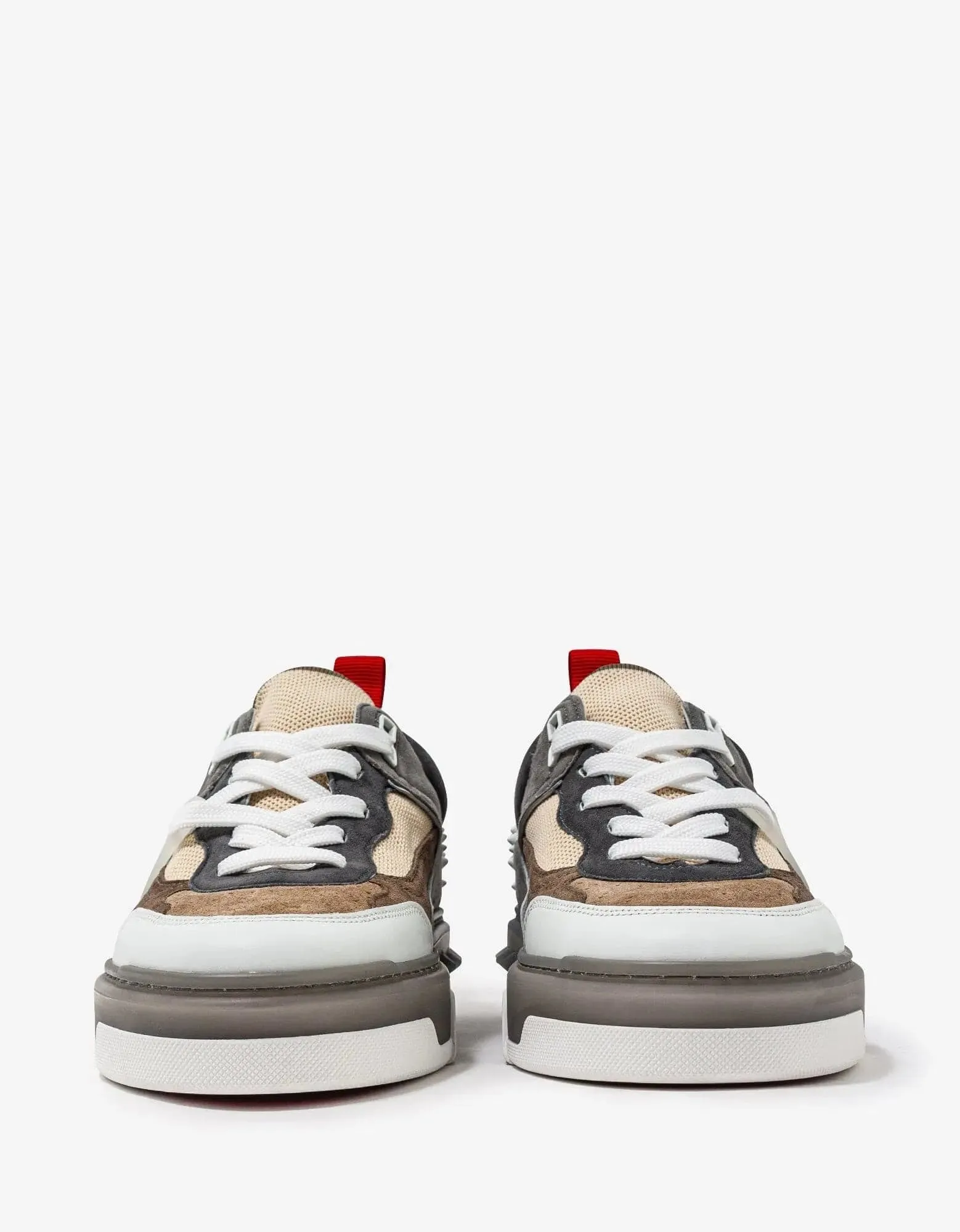 Christian Louboutin Astroloubi Grey & Brown Trainers -