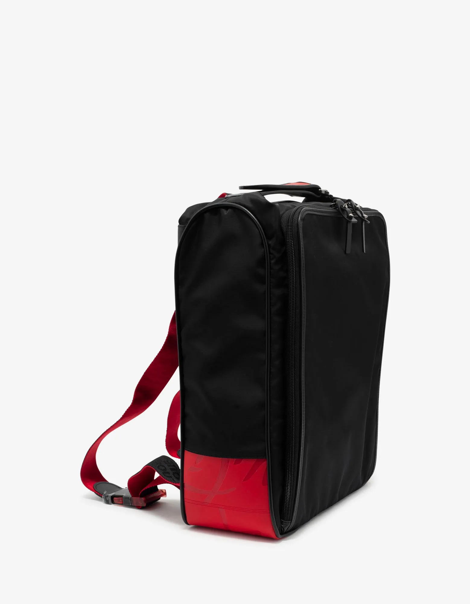 Christian Louboutin Hop'N Zip Black Nylon Backpack