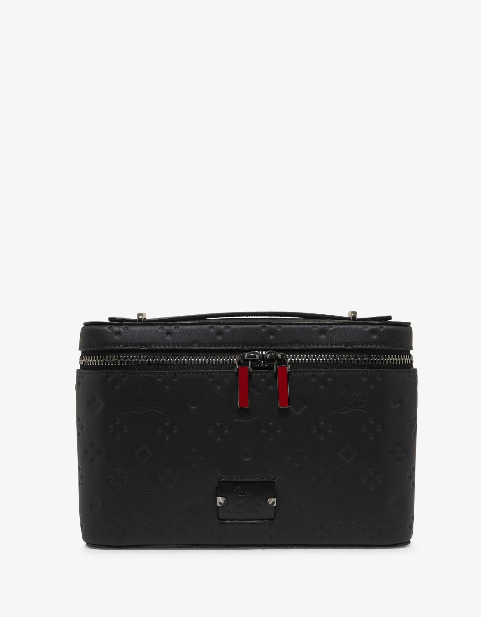 Christian Louboutin Kypipouch Loubi Satin Leather Bag