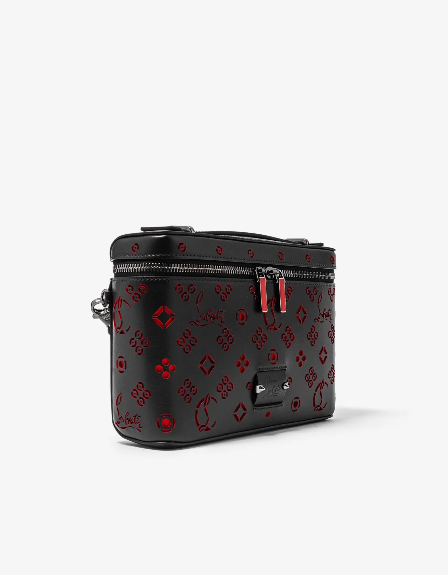 Christian Louboutin Kypipouch Loubinthesky Perforated Black Bag