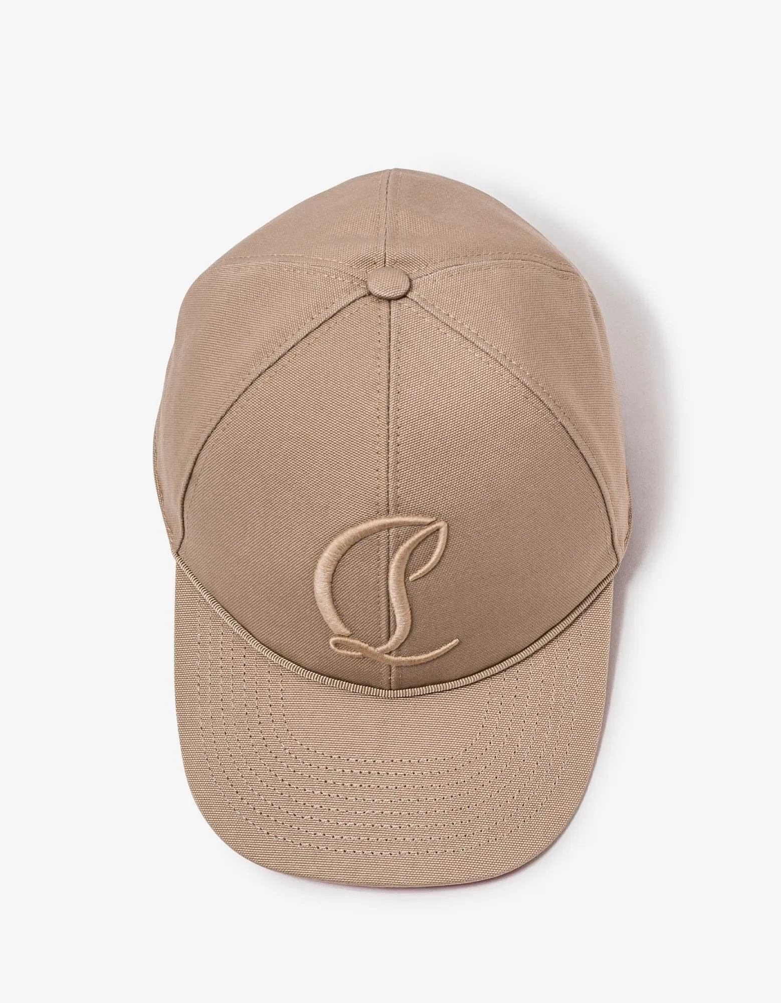 Christian Louboutin Mooncrest Beige Cap -