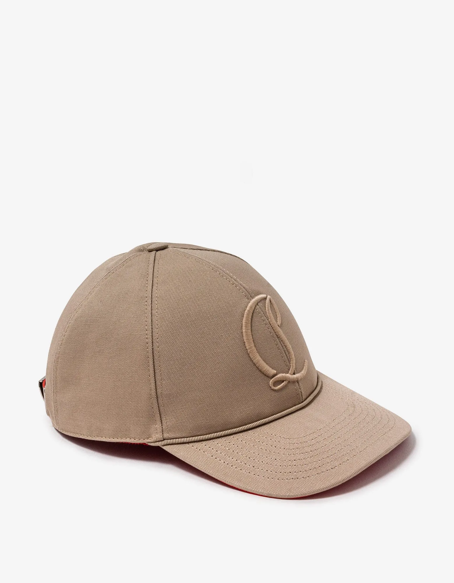 Christian Louboutin Mooncrest Beige Cap -