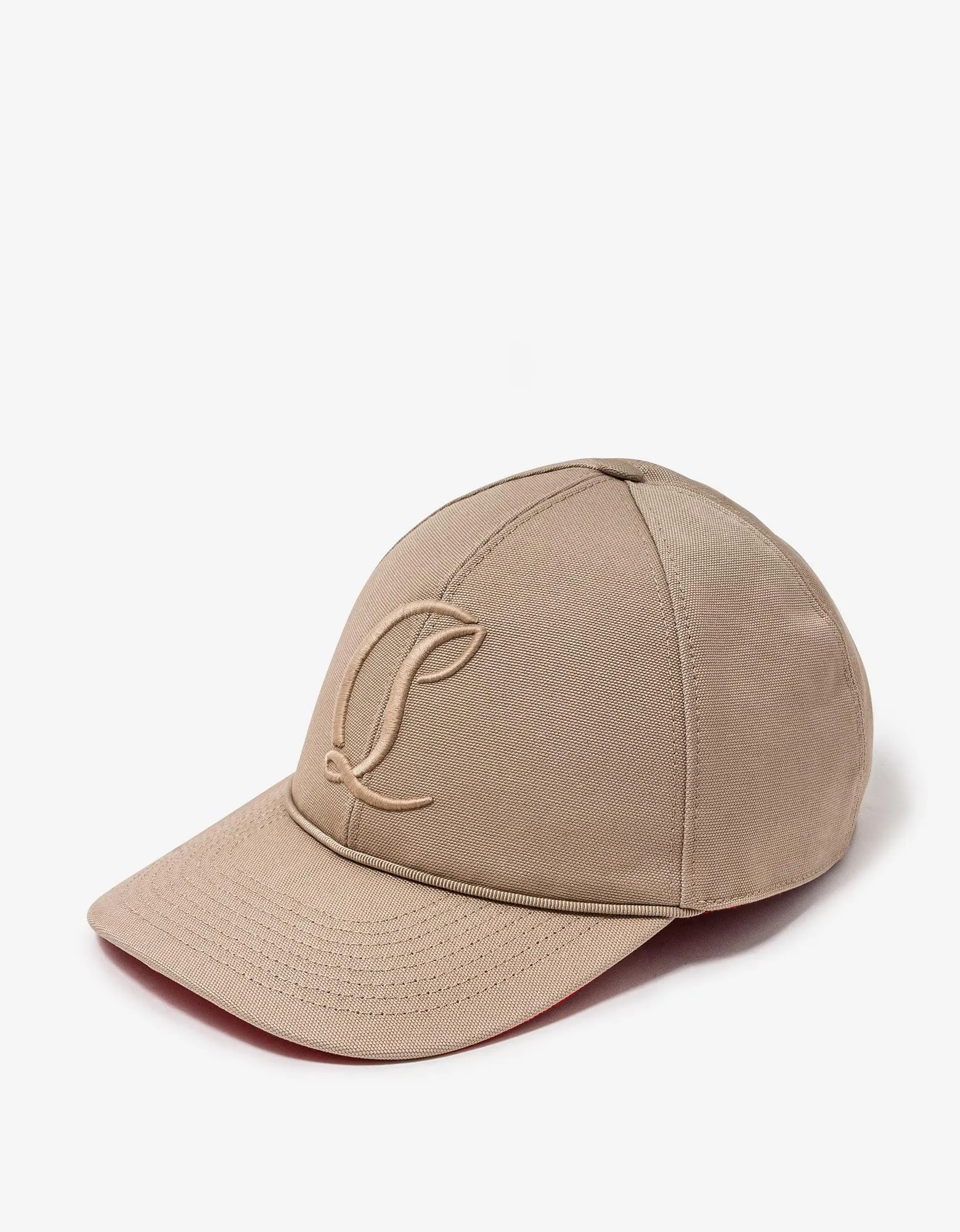 Christian Louboutin Mooncrest Beige Cap -