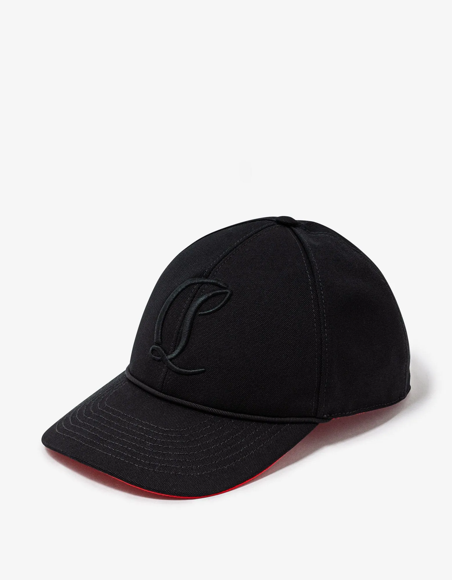 Christian Louboutin Mooncrest Black Cap -