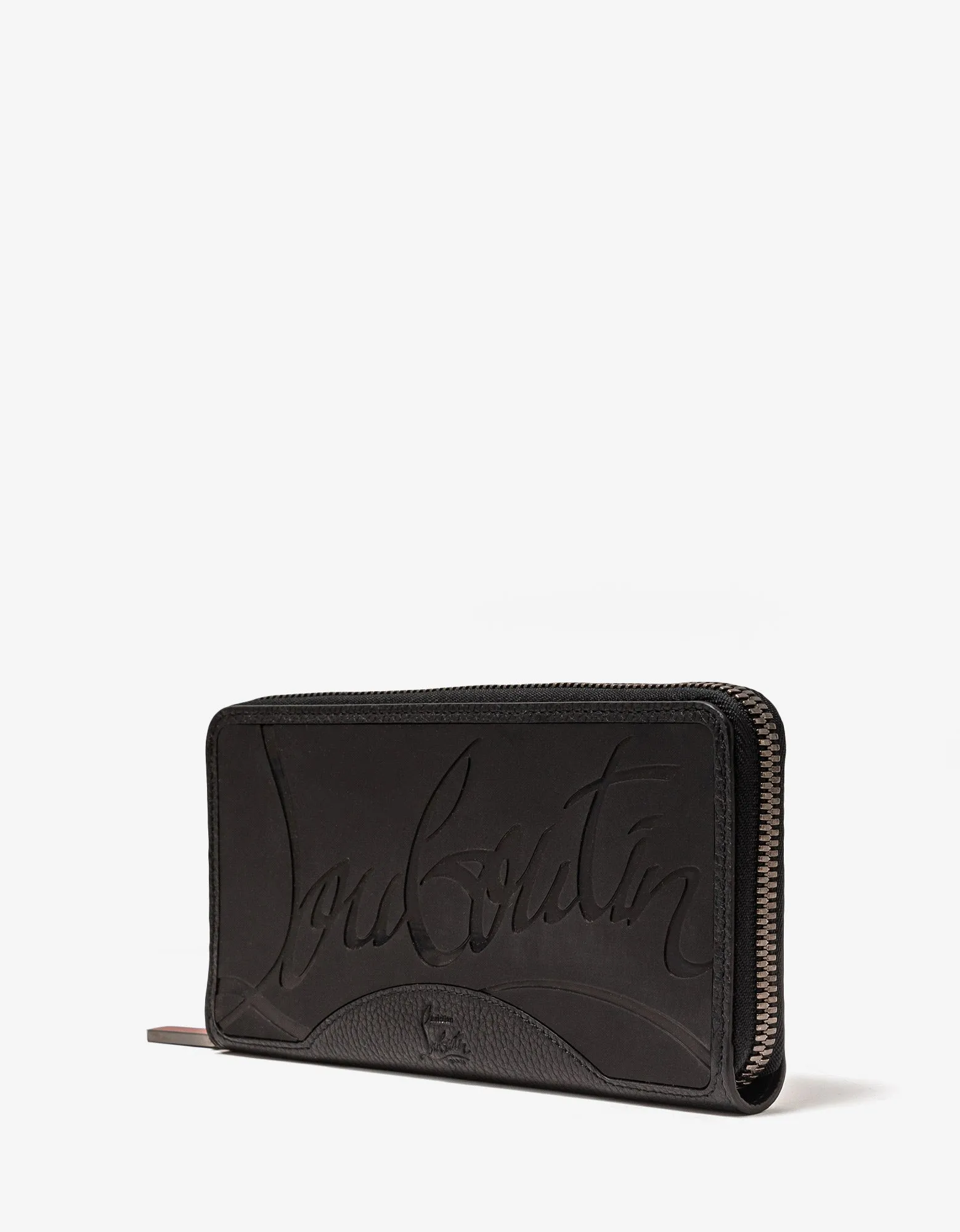 Christian Louboutin Panettone All-Black Sneakers Sole Wallet