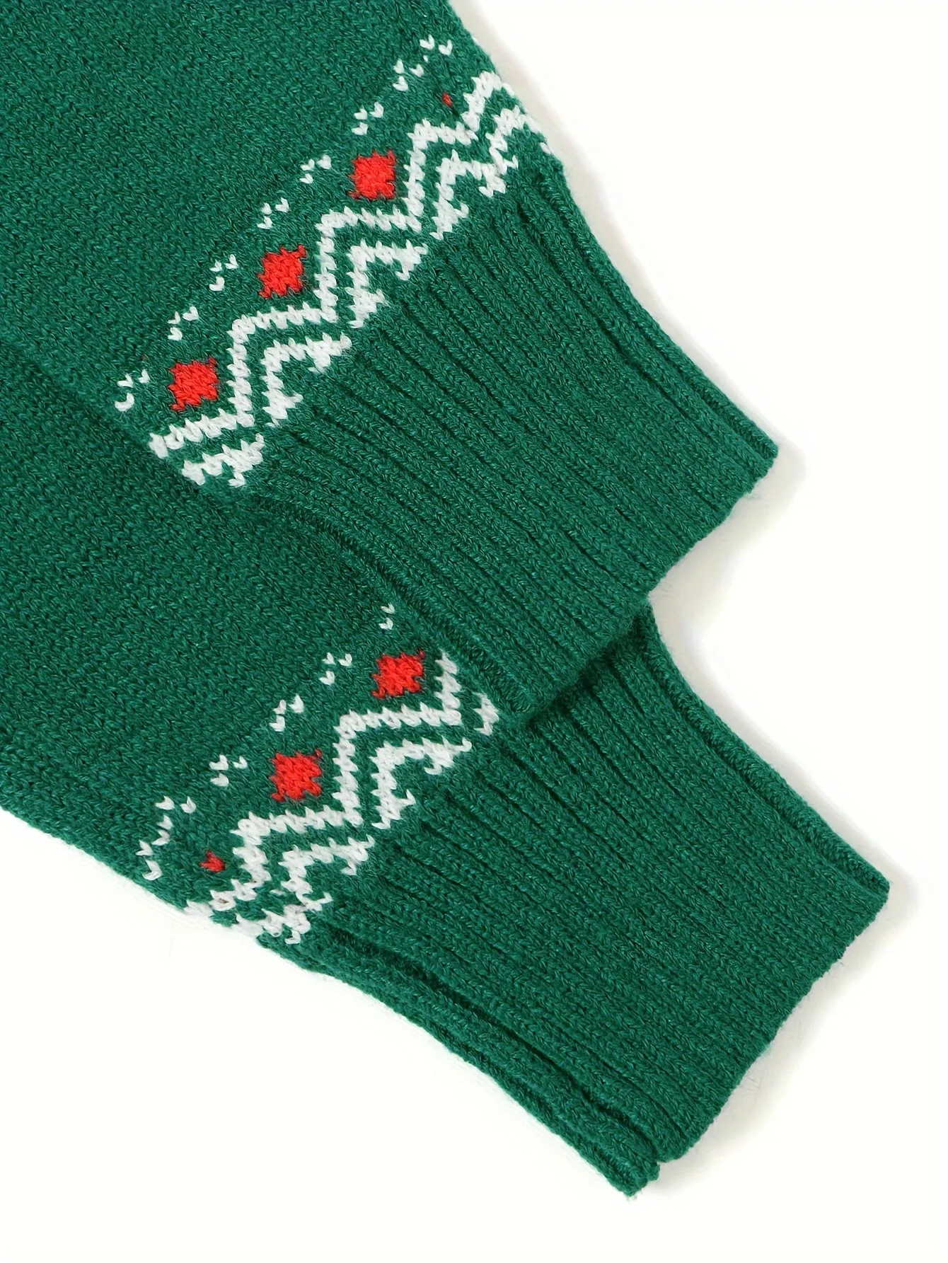 Cozy Women's Christmas Holiday Sweater - Warm Acrylic Knit Pullover with Festive Pattern, Casual Round Neck, and Soft Winter Top