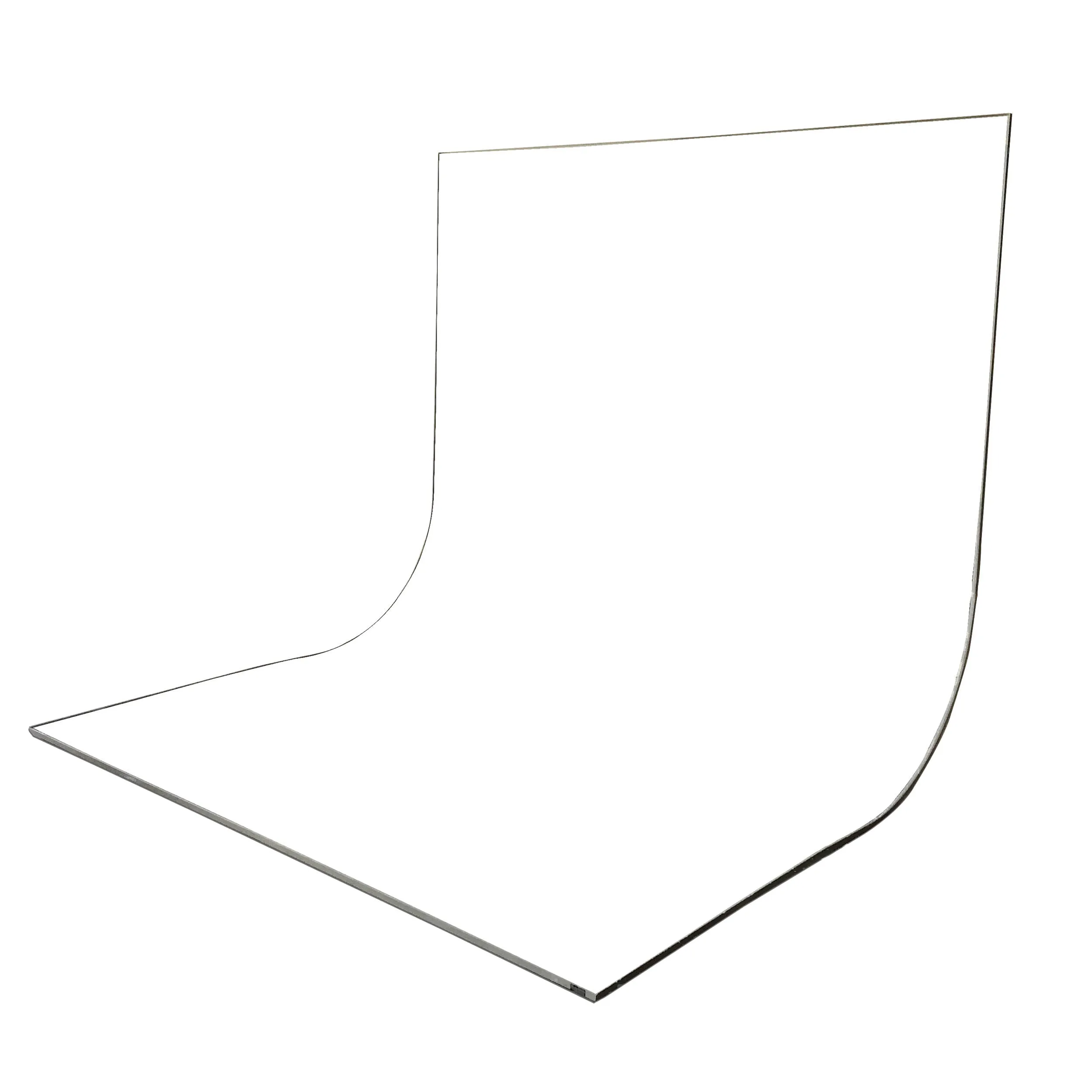 EasiFrame Curved Self-Supporting Portable Studio Infinity-Cove Cyclorama Background Kit V2 for Video and Photography - White