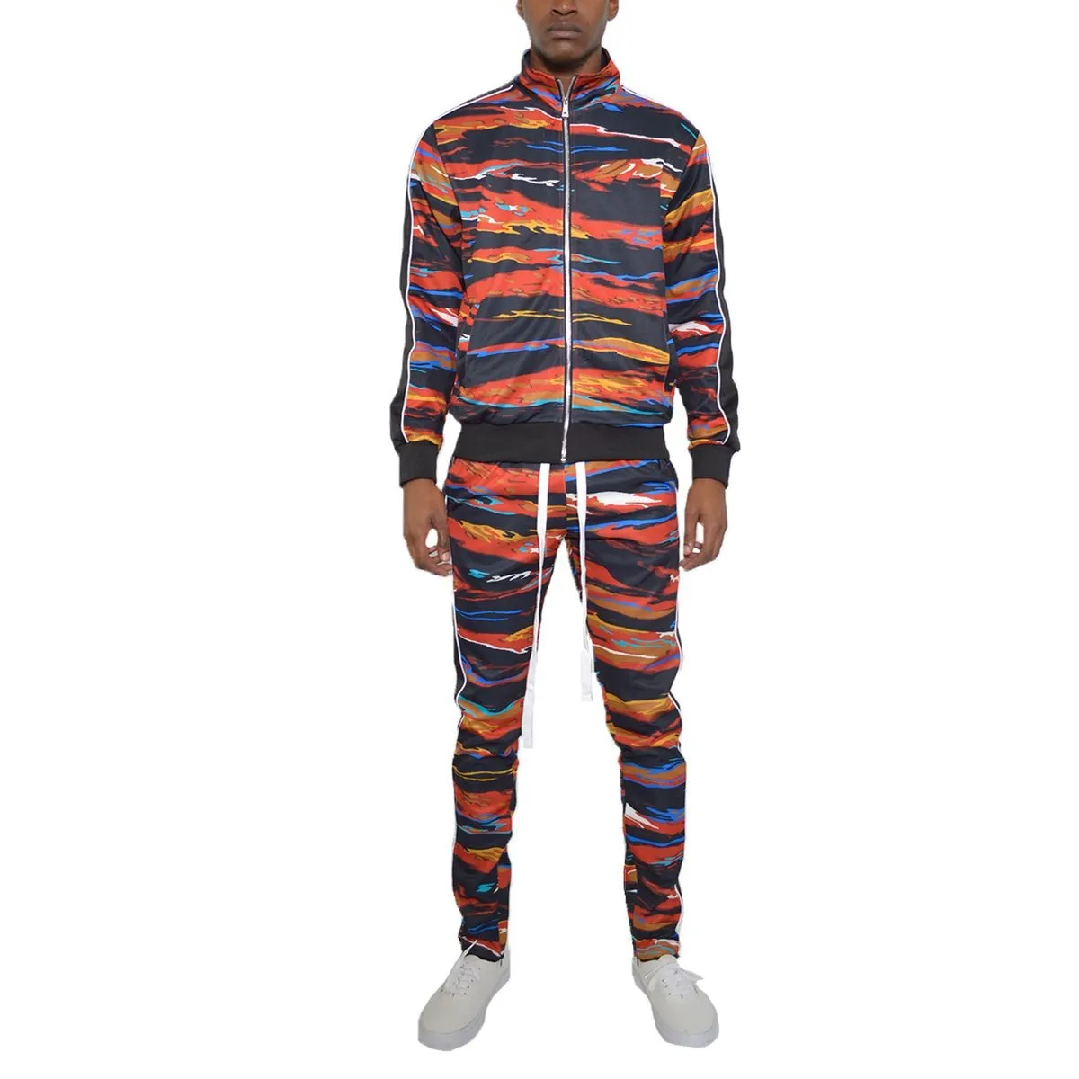 Edge Cut Track Suit