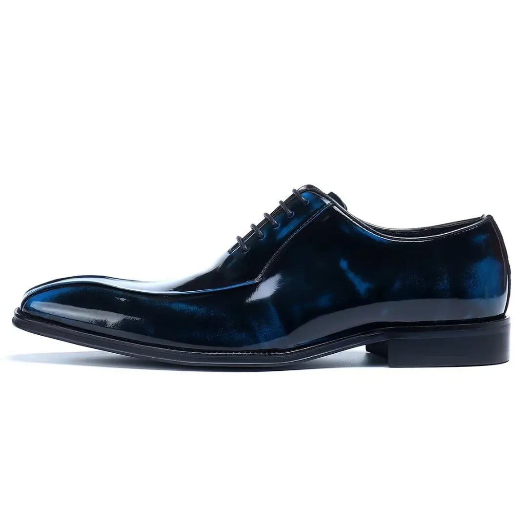 EleganLux Genuine Leather Oxford Dress Shoes