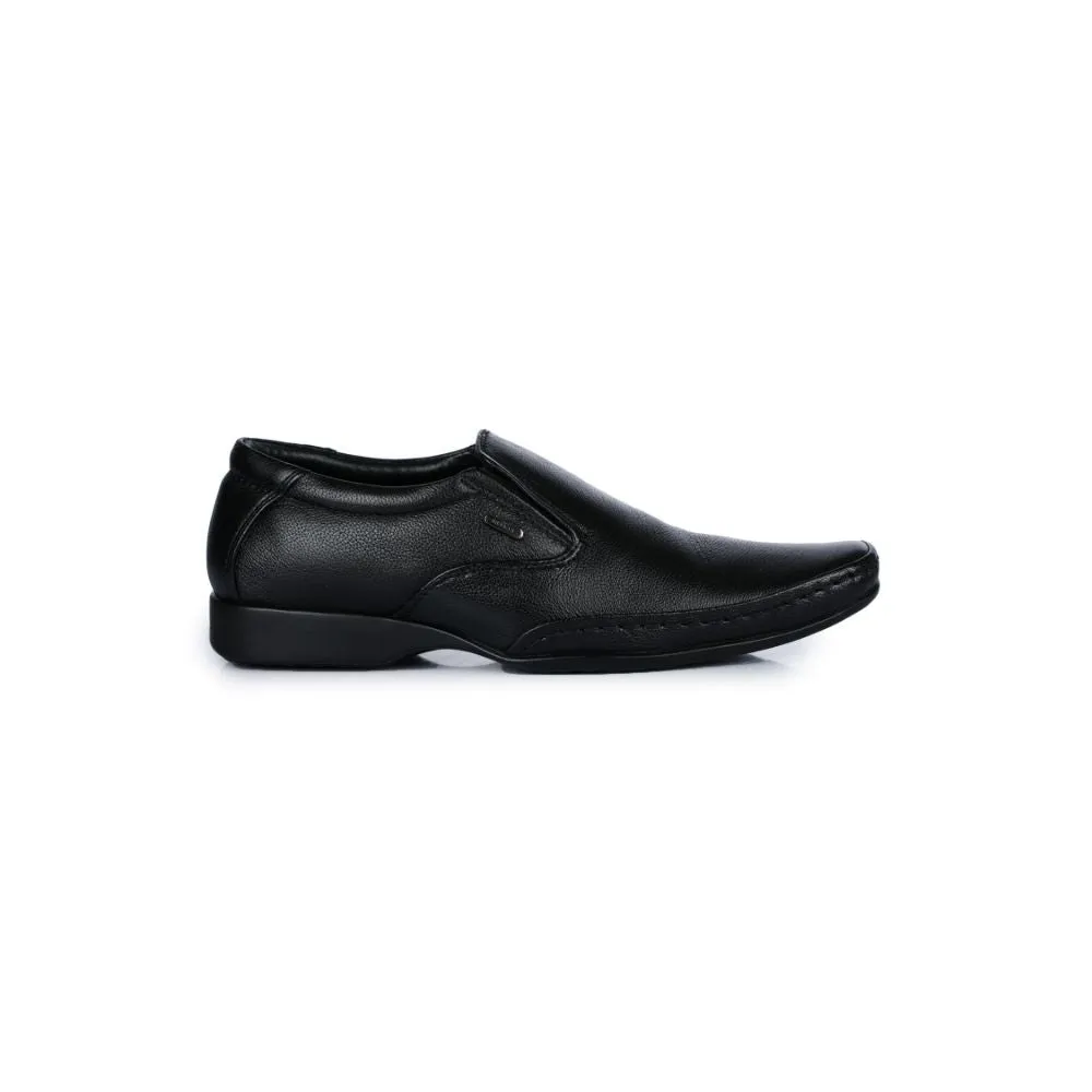 Fortune (Black) Wingtip Loafer Shoes For Men FL-511 By Liberty