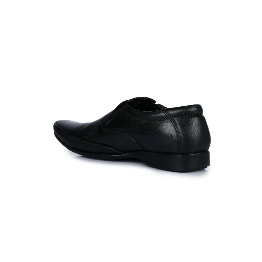 Fortune (Black) Wingtip Loafer Shoes For Men FL-511 By Liberty