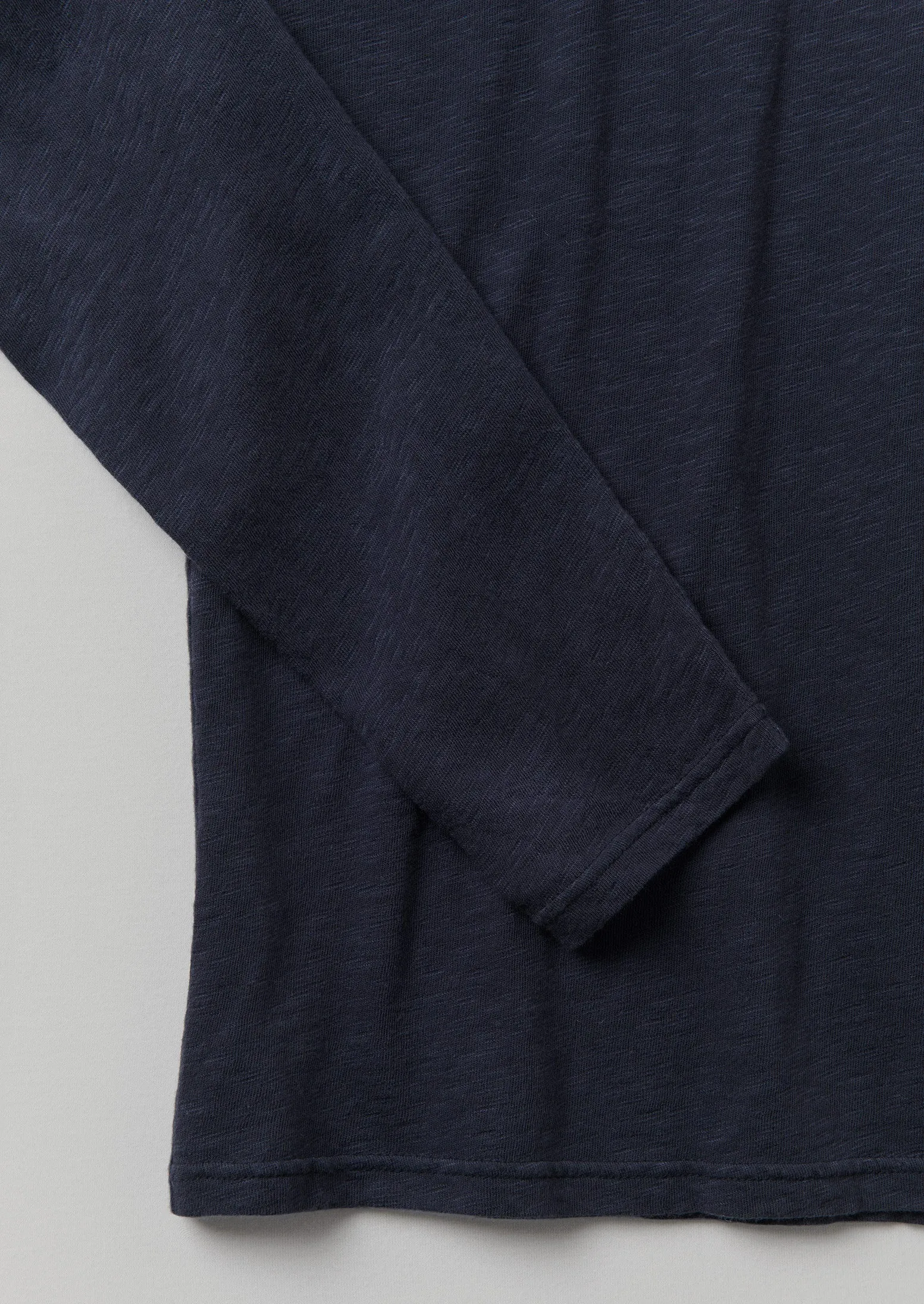 Frank Cotton Long Sleeve Tee | Prussian Blue