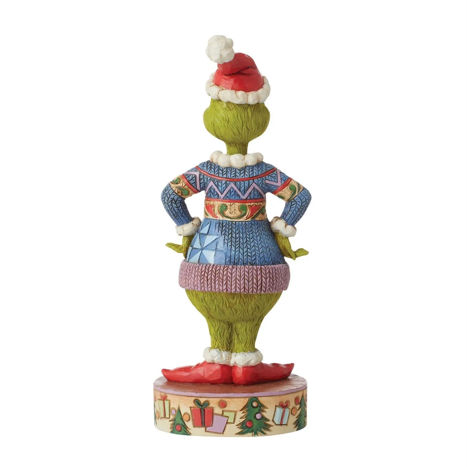 Grinch Wearing Ugly Sweater Figurine, Dept. 56 Village