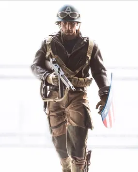 Hot toys MMS180 Marvel Captain America First Avenger Captain America Rescue Uniform