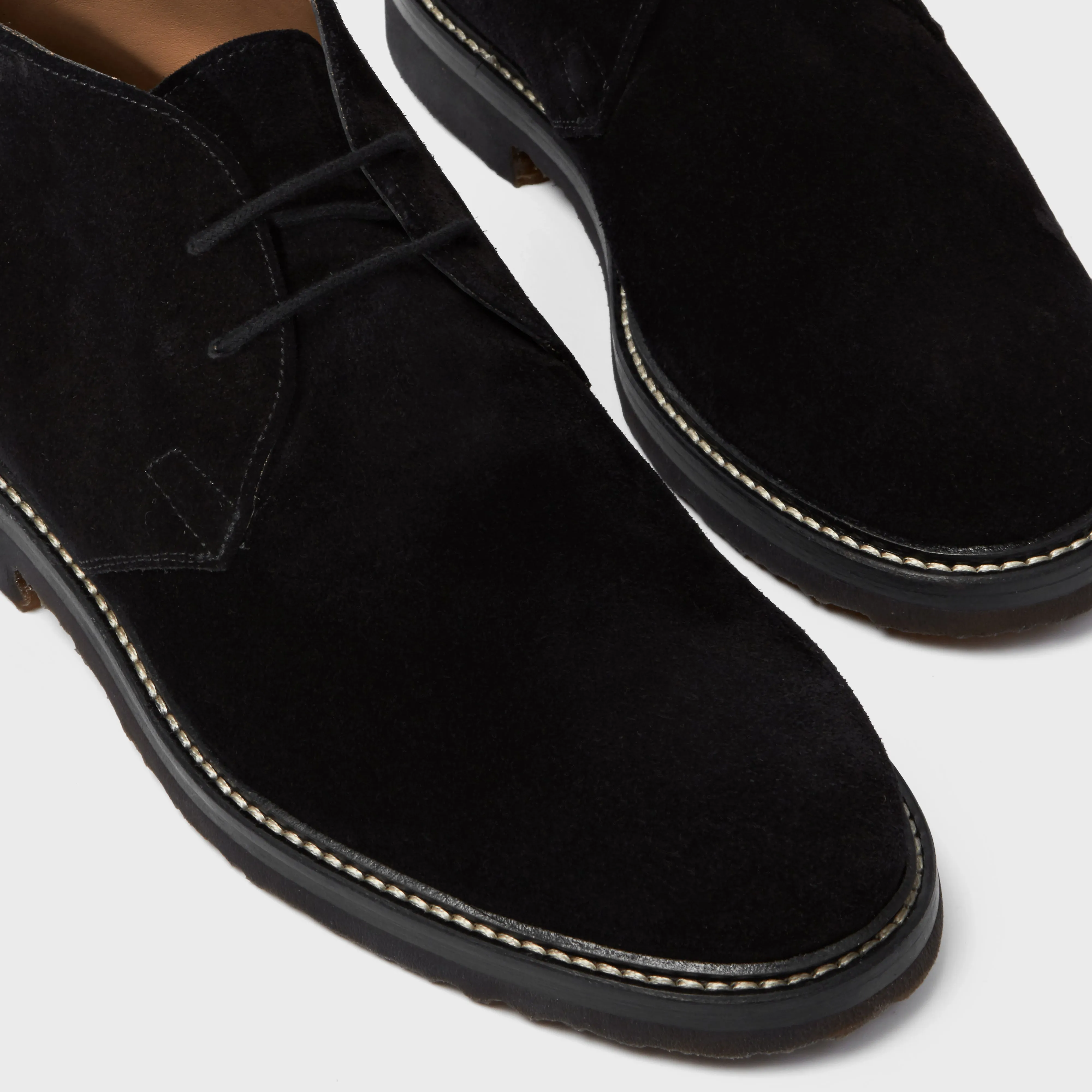 Howie Velvet Suede Black