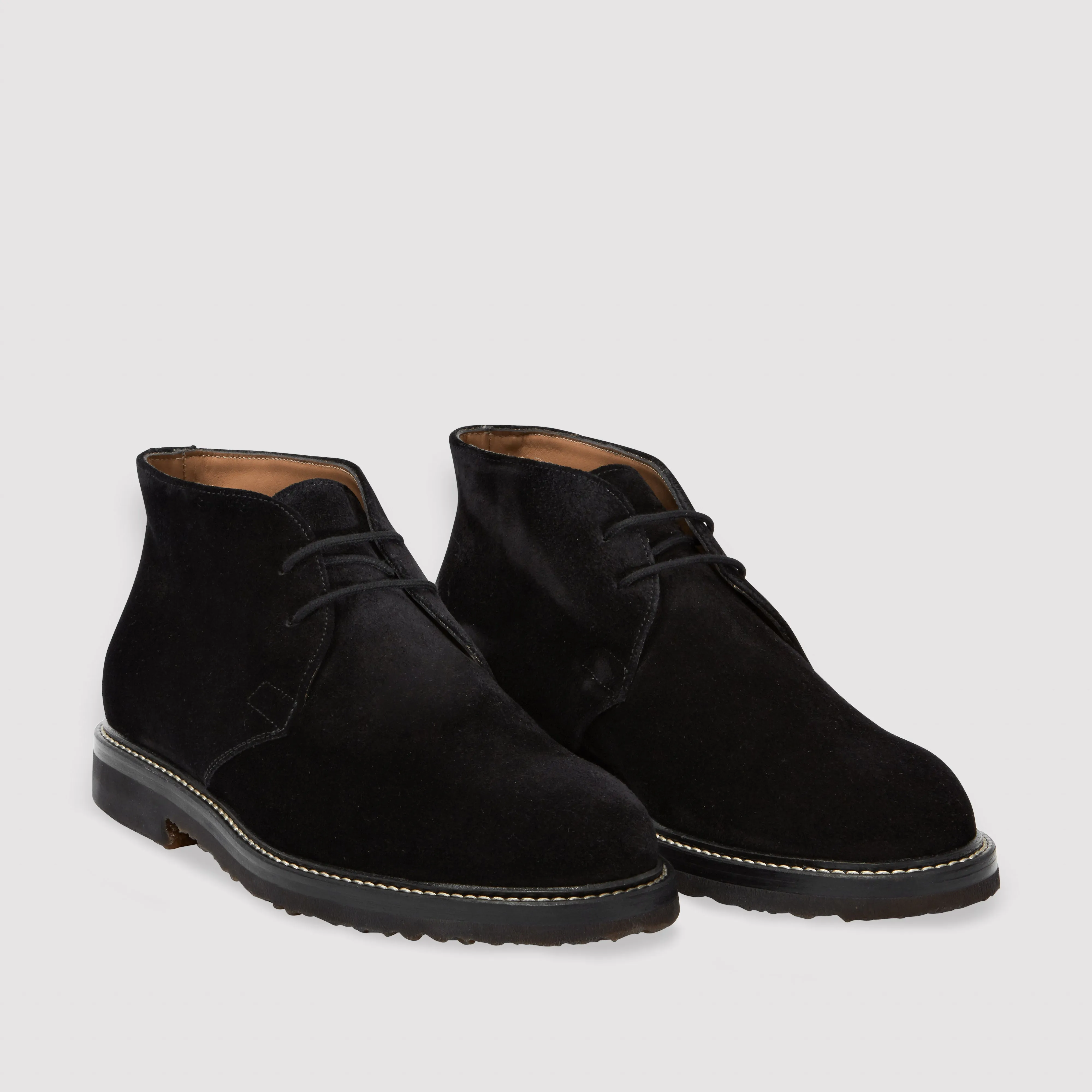 Howie Velvet Suede Black