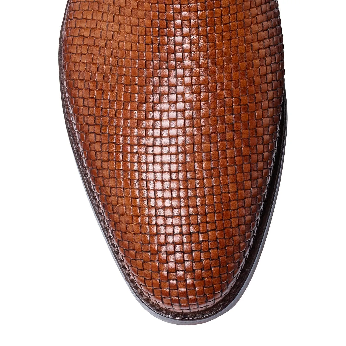 Kensington Tan Woven Calf