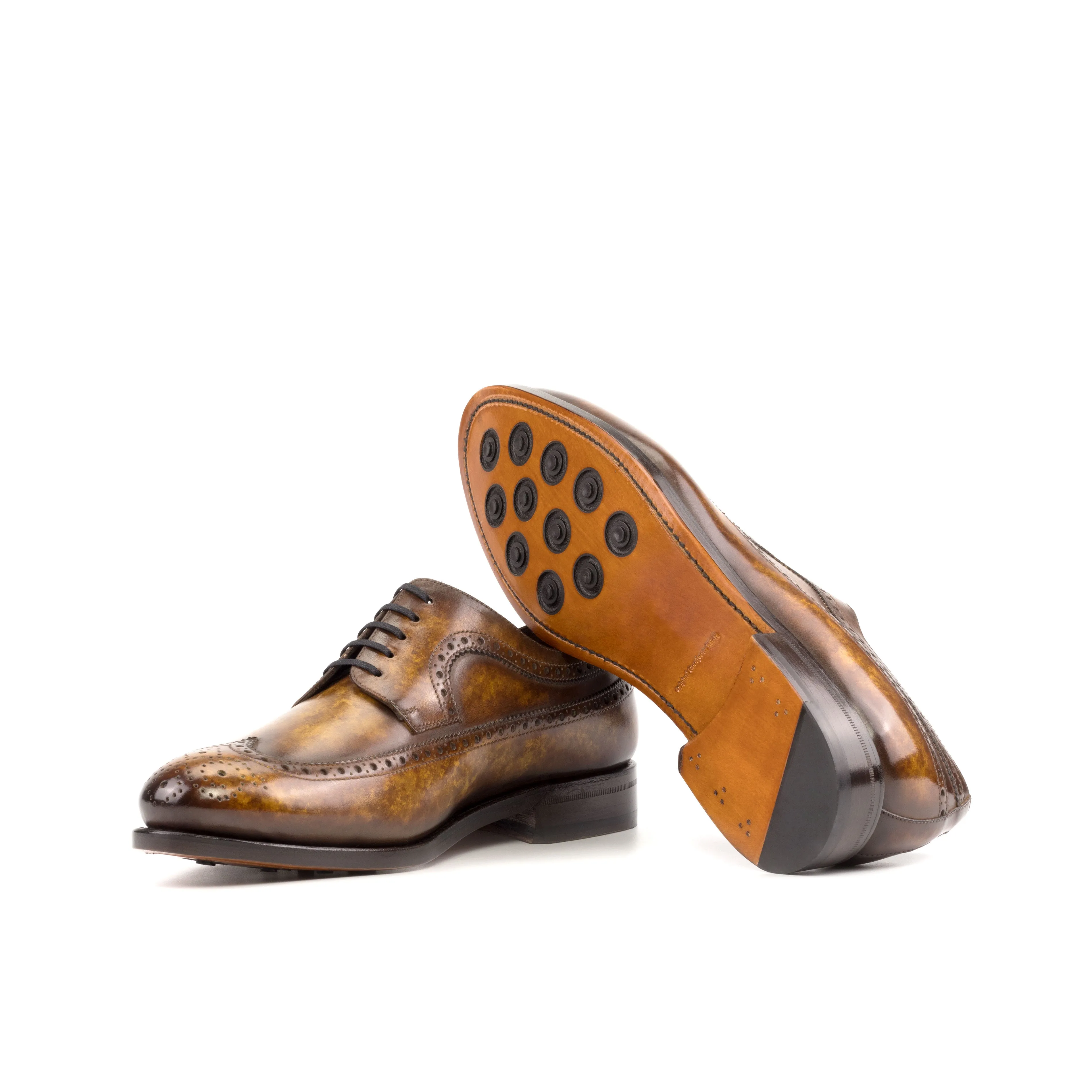 Legend Patina Longwing Blucher shoes