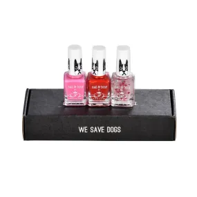 NAIL & BONE BY PARIS HILTON 3 PIECE BOX SET