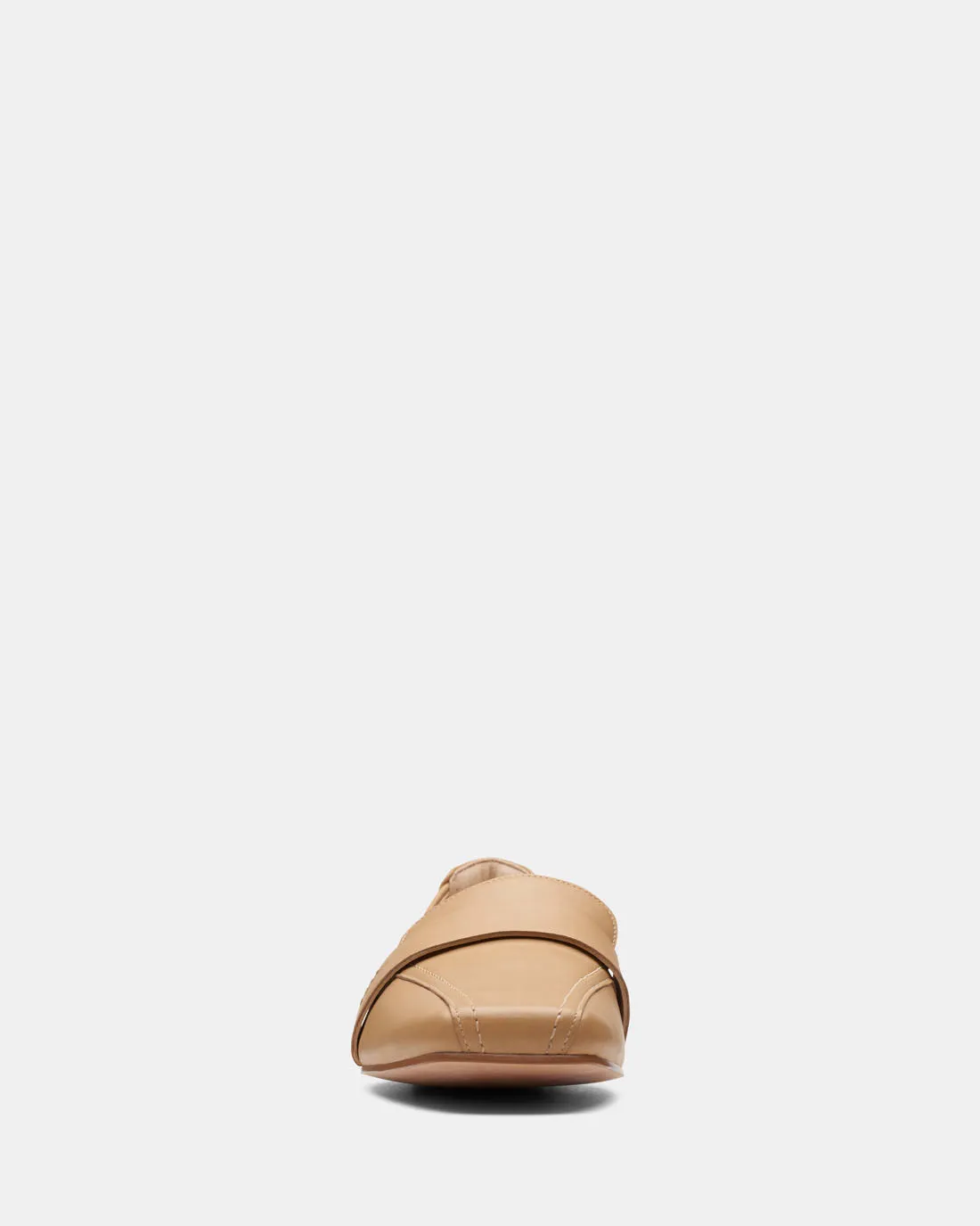 Seren Flat Camel Leather