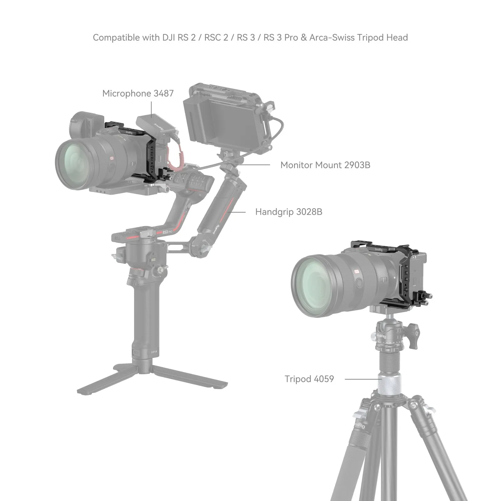 SmallRig Cage Kit for Sony Alpha 6700 4336