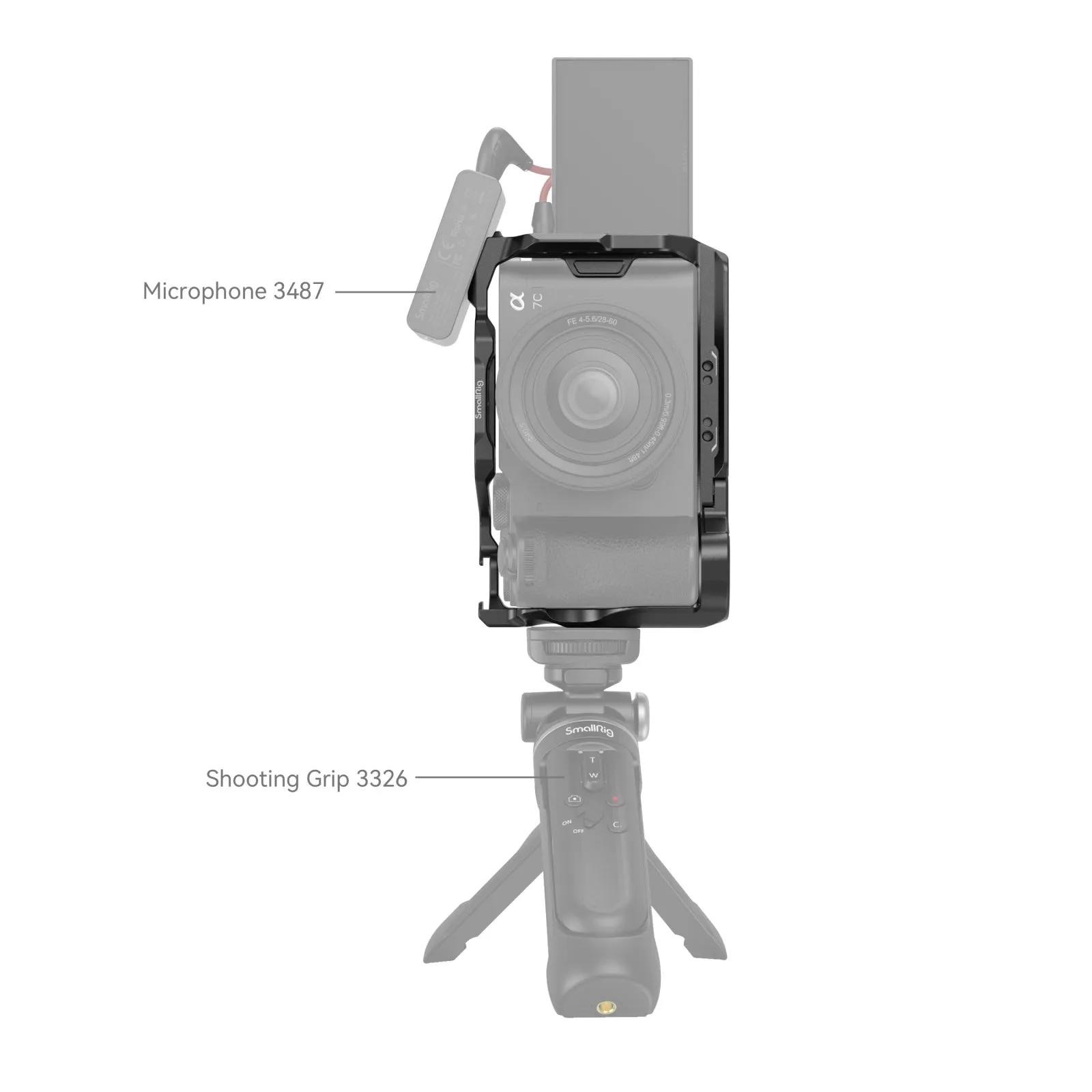 SmallRig  Cage Kit for Sony Alpha 7 C II / Alpha 7 CR 4422