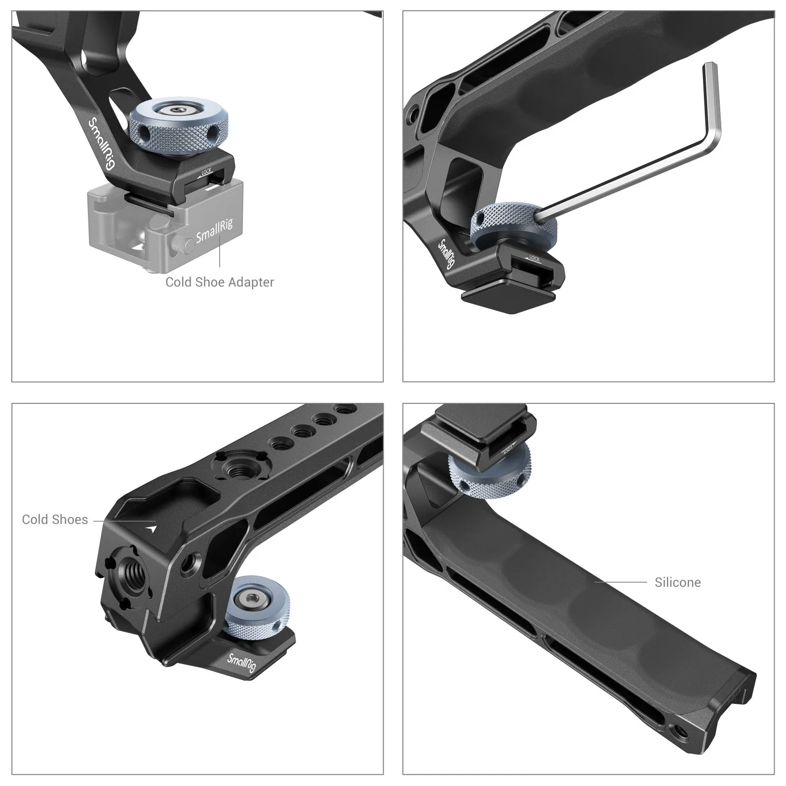 SmallRig Top Handle with Cold Shoe (Lite) 3764