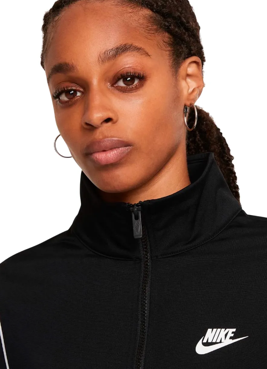 Womens Nike Essentials Black Sportswear Athletic Full Tracksuit