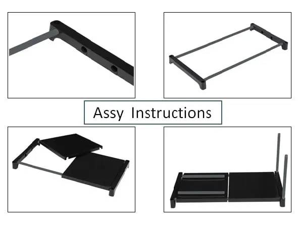 YMRR® Collapsible Shoe Stand 8 Layer Racks for Storage Multipurpose Shelf for Shoes, Books, Clothes & Kitchen